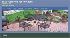Desktop Screenshot of patiofurniturerestorations.com